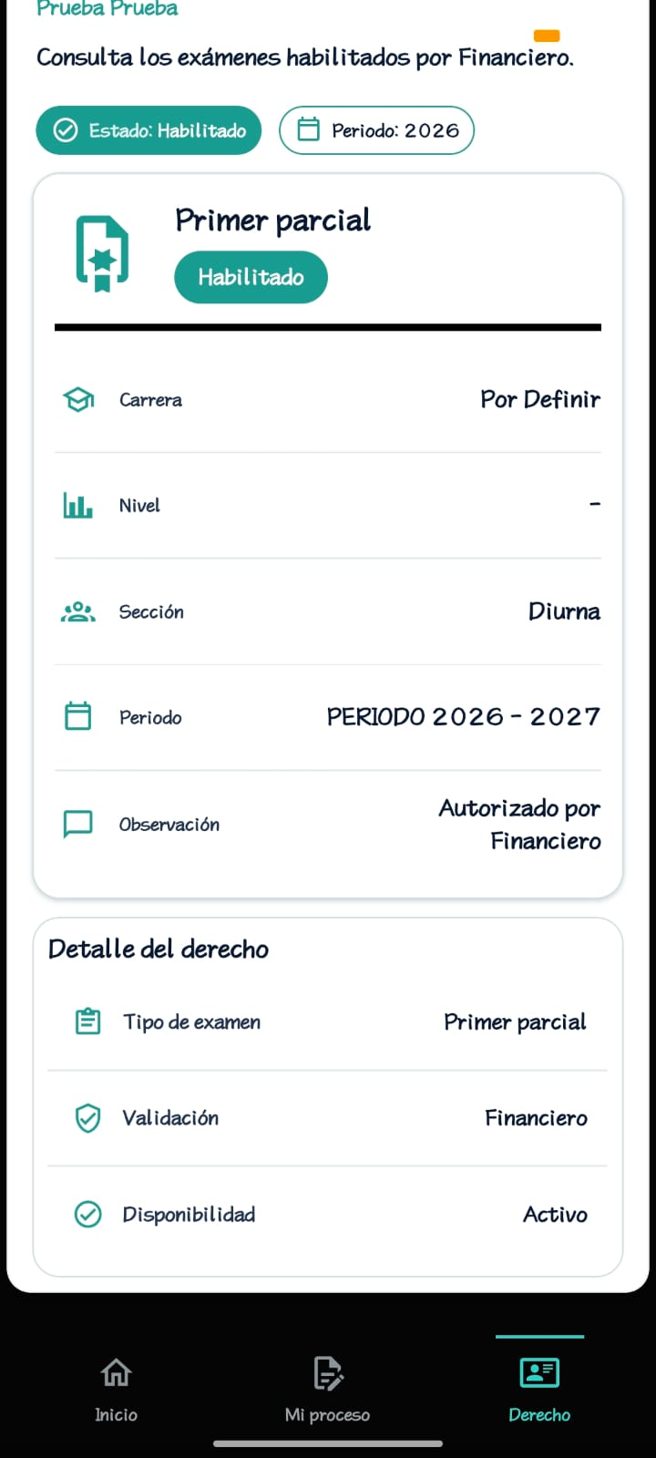 Gestión institucional en SIGE